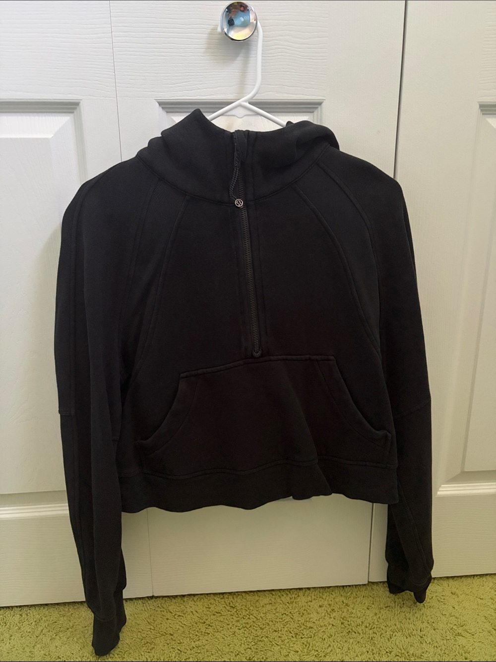 lululemon athletica Black Half-Zip Hoodie